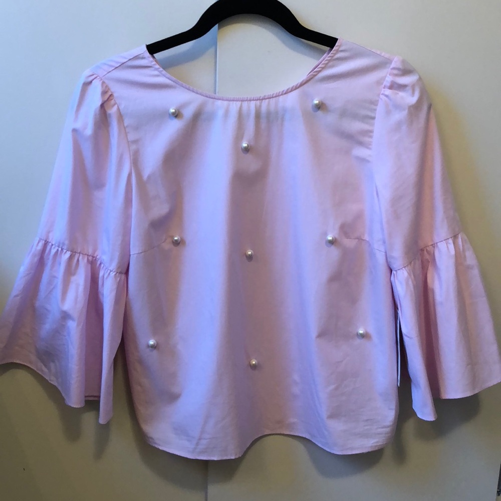 Classy bell sleeved blouse